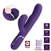 PRETTY LOVE - PERLITA G-SPOT 3 EN 1 VIBRADOR MULTIFUNCIÓN MORADO
